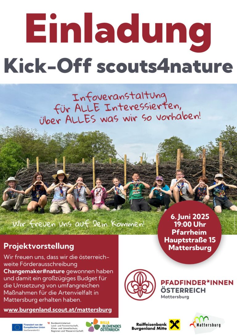 Einladung Kick-Off scouts4nature – 1