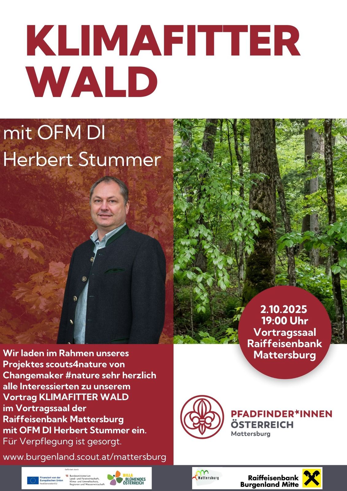 Mehr über den Artikel erfahren Vortrag Klimafitter Wald